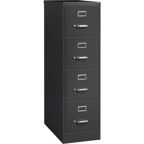 4-Dr Vertical Cabinet, Letter, 15"x26-1/2"x52", Charcoal