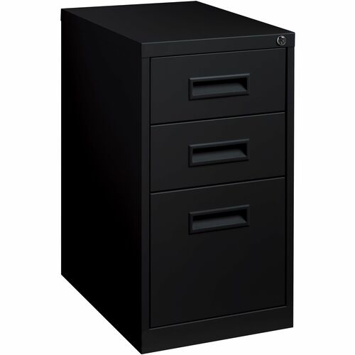 Pedestal, MBL, B/B/F, Black, 22" W