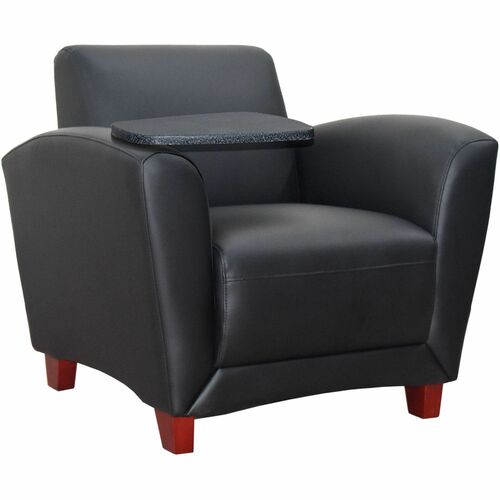 Chair, With Tablet, Banded, Black