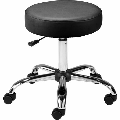 Stool, Pneumatic, Backless, Black