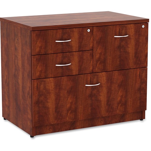 Lateral File, 3 Bank/File, 35-1/2" x 22" x 29-1/2", Cherry