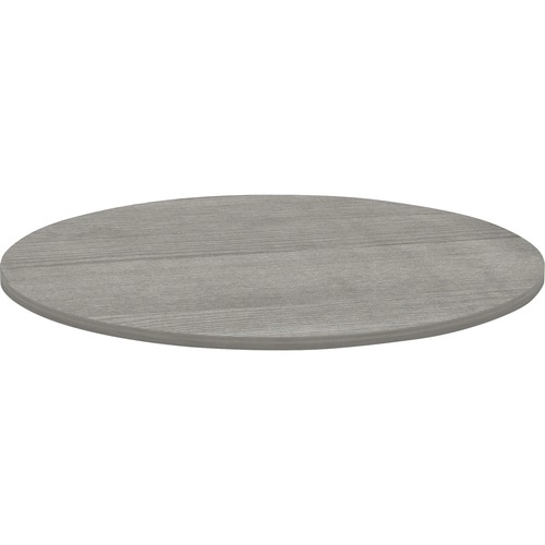 Conference Tabletop, Box 1/2, Round, 48" Dia, Weathered Ccl