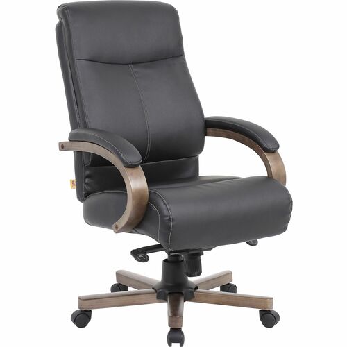 Chair, Executive, Hi Back, Black/White