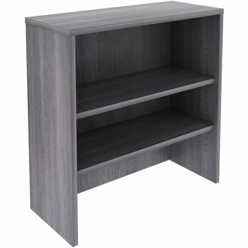 Bookcase, Stack-On, 36" x 15" x 36", Weathered Charcoal