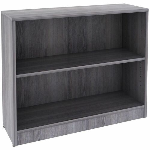 Bookcase, 2-Shelf, 36x12x30, Wood Color