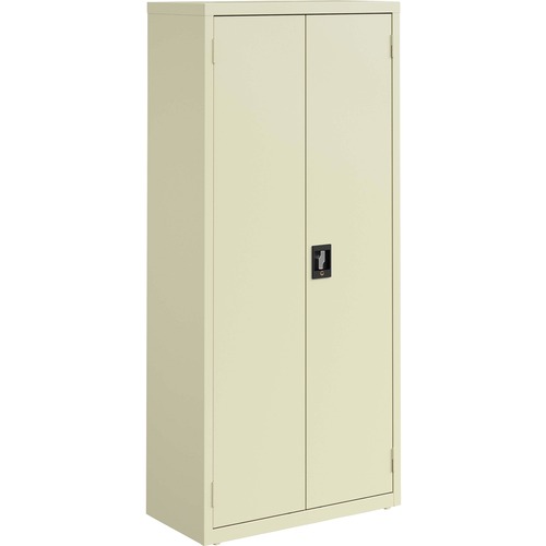Storage Cabinet, 4 Shelves, 180 lb/Shelf, 30" x 15" x 66", Putty