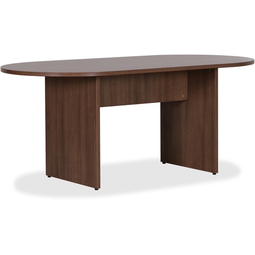 Oval Conference Table, 72" x 36", Walnut