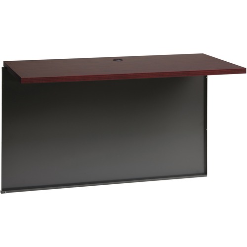 Desk, Bridge 24" x 48" Chrome/Medium Height