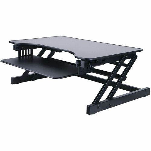 Riser, Desk, Adjustable, Sit to Stand, 32", Black