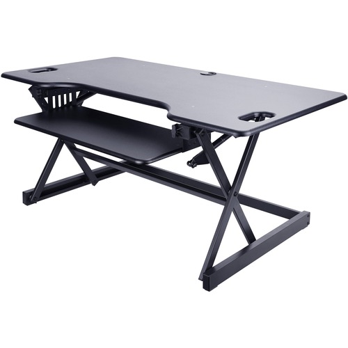 Riser, Desk, Sit Stand, Adj, 46", Black
