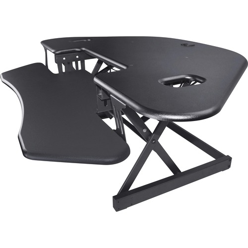 Riser, Desk, Corner, Adjustable, 46", Black