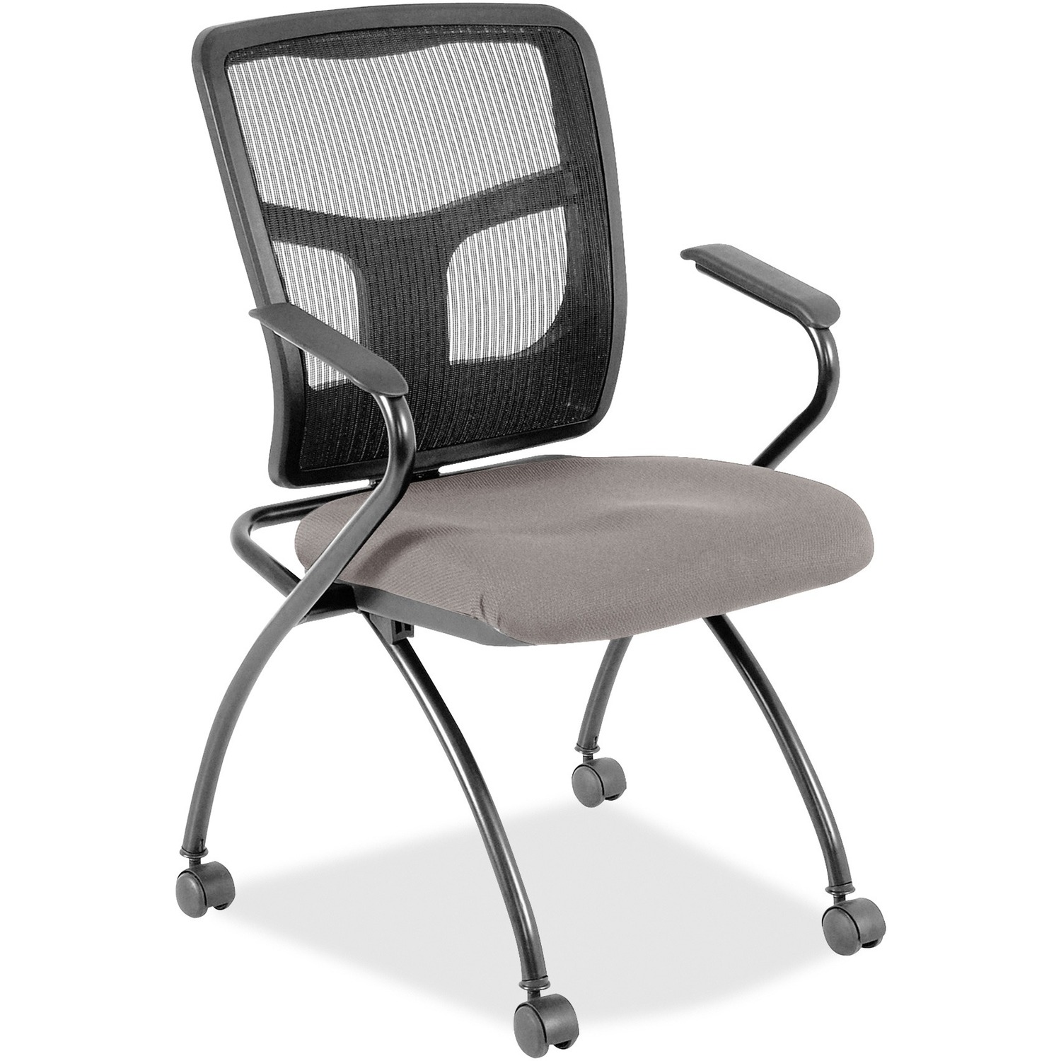 Guest Chair, W/Arms, 24-3/8"x24"x37", Metal 2/CT