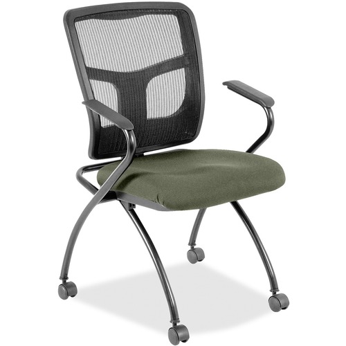 Guest Chair, W/Arms, 24-3/8"x24"x37", Sage 2/CT
