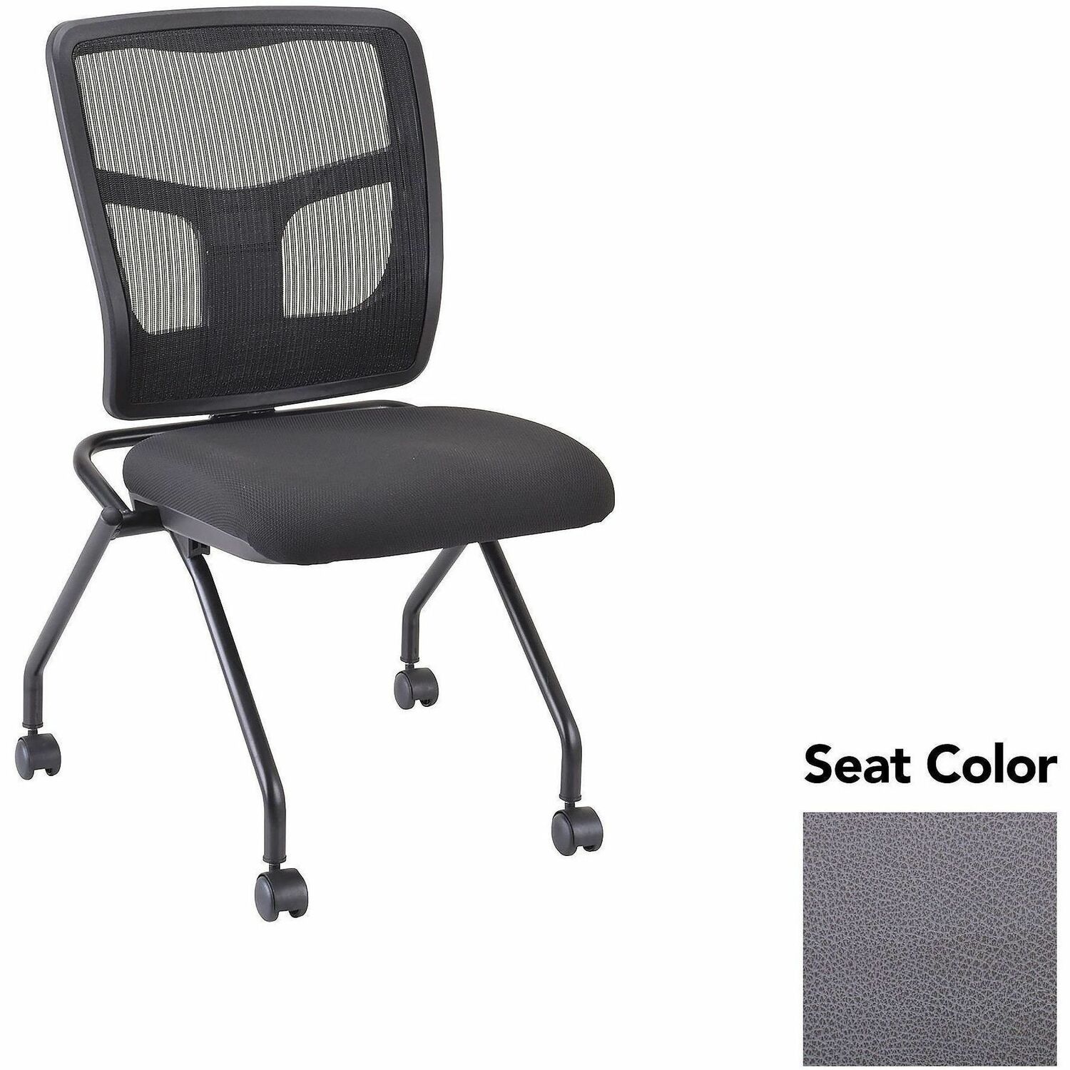Guest Chair, Mesh Back, 24-2/3"x24"x37", Canyon Carbon/Black 2/CT