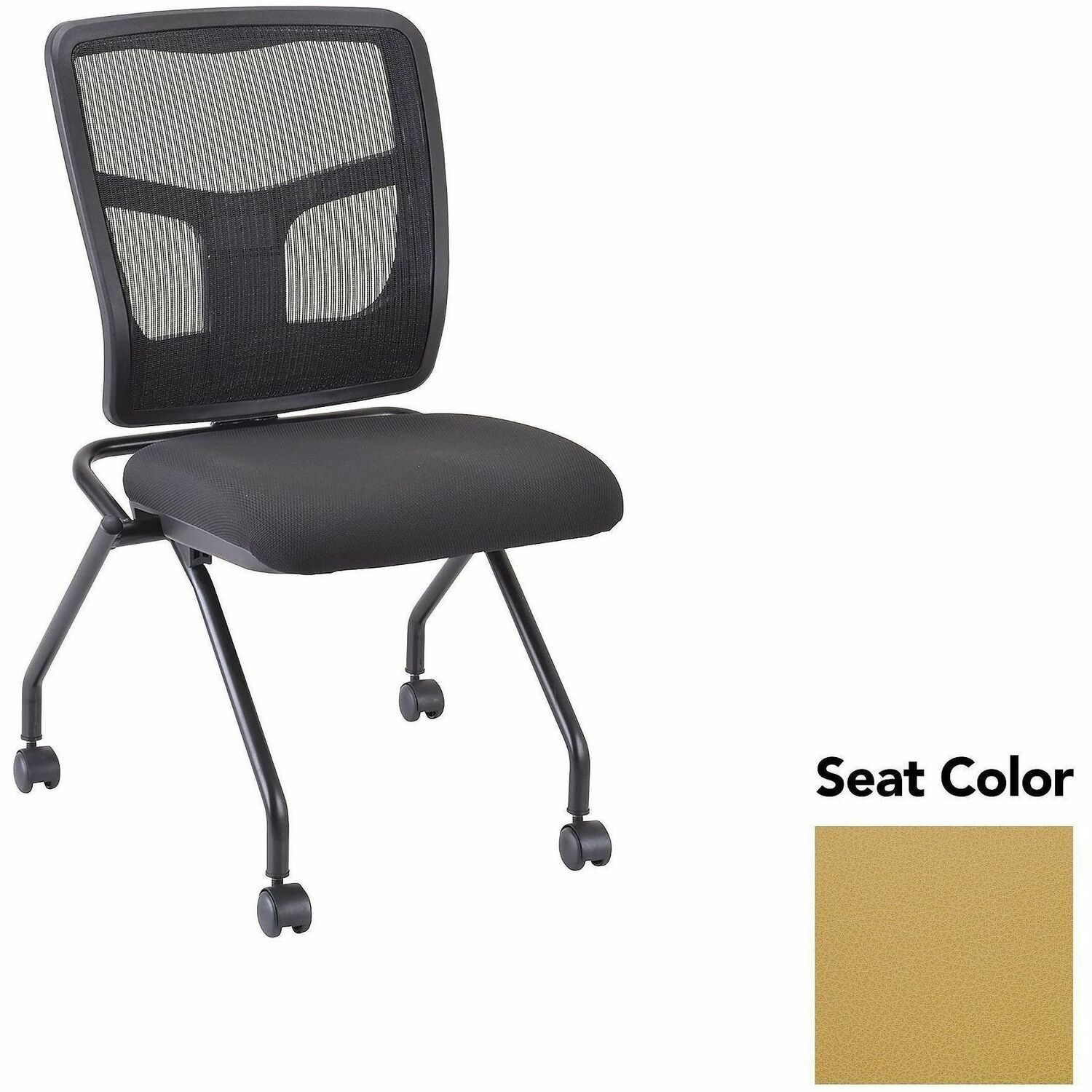 Guest Chair, Mesh Back, 24-2/3"x24"x37", Canyon Nugget/Black 2/CT