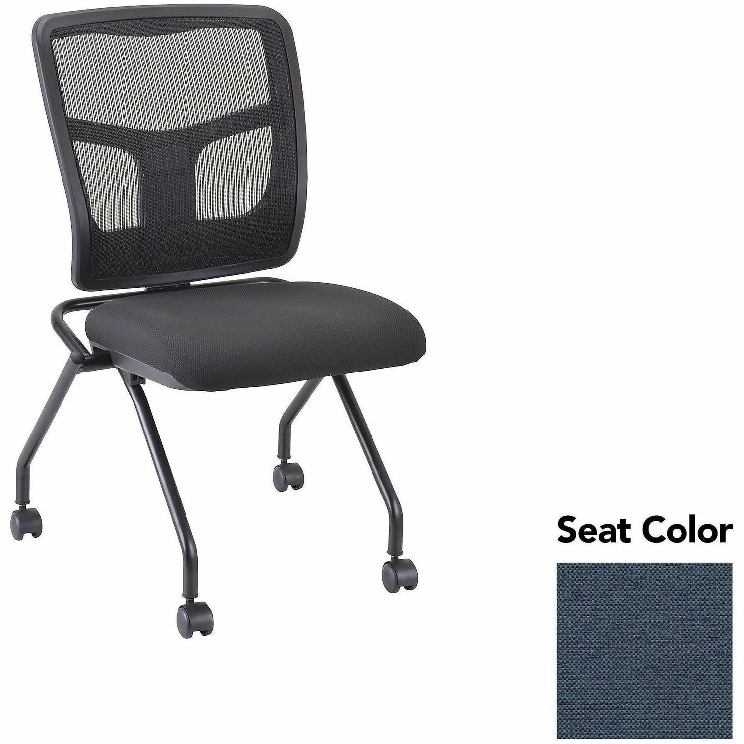 Guest Chair, Mesh Back, 24-2/3" x 24" x 37", Chesapeake/Black 2/CT