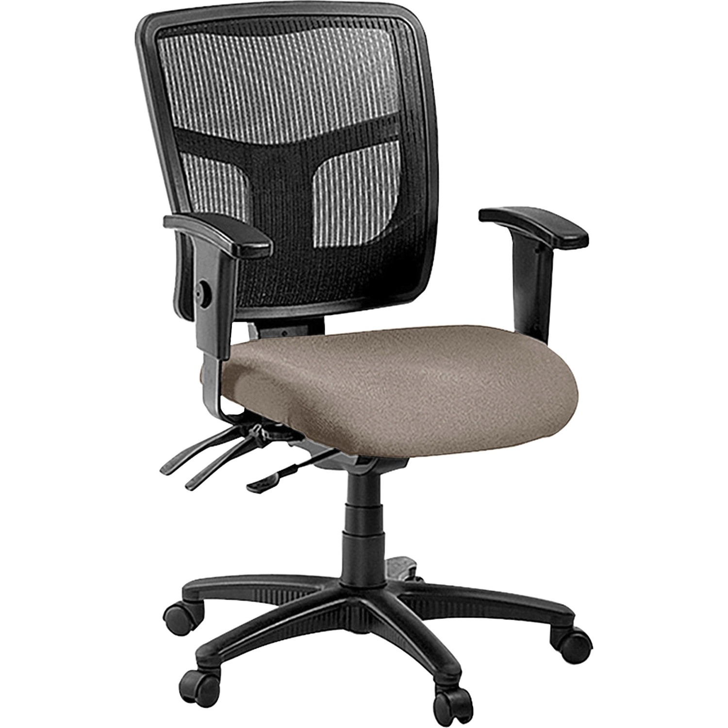Mid-Back Chair, Mesh, 25-1/4" x 23-1/2" x 40-1/2", Stratus