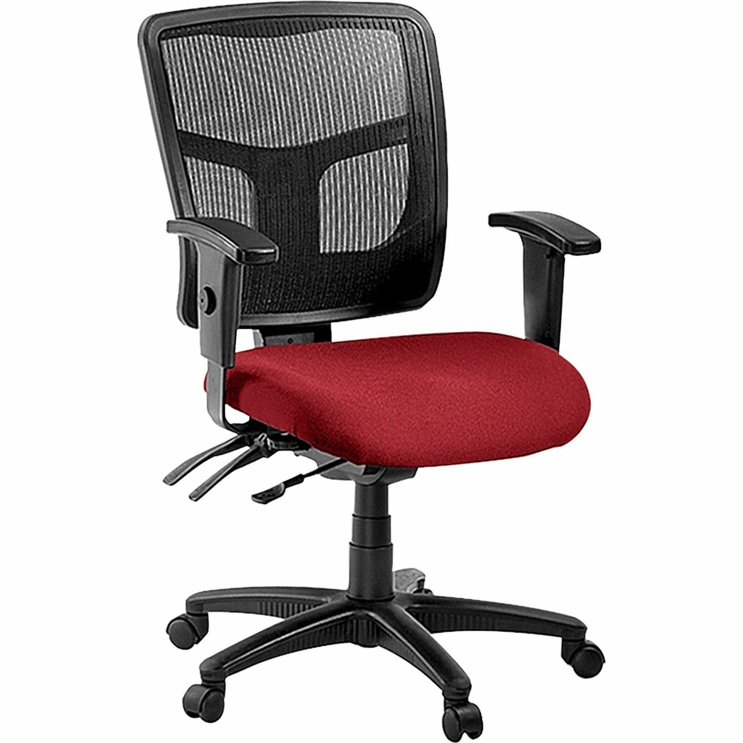 Chair, Midback, Real Red