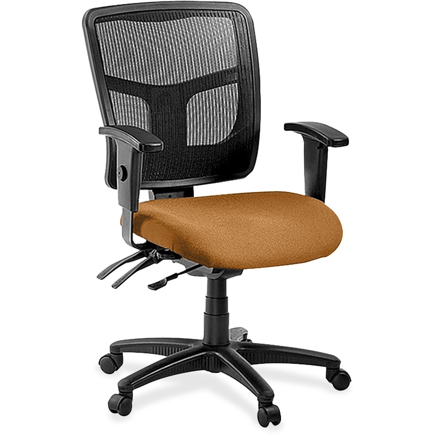 Mid-Back Chair, Vinyl Seat, 25-1/4" x 23-1/2" x 40-1/2", Fiesta