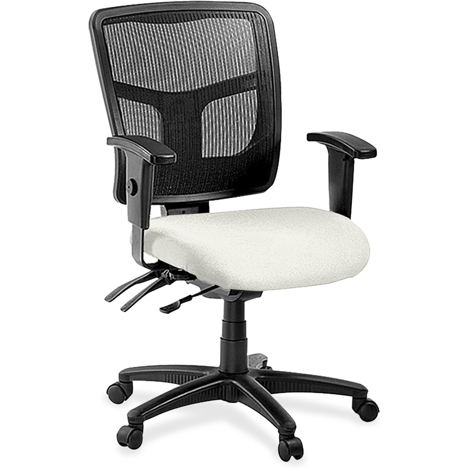 Mid-Back Chair, Vinyl Seat, 25-1/4" x 23-1/2" x 40-1/2", Dillon Snow