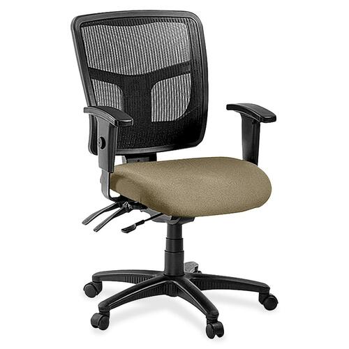 Mid-Back Chair, Fabric Seat, 25-1/4"x23-1/2"x40-1/2", Expo Latte