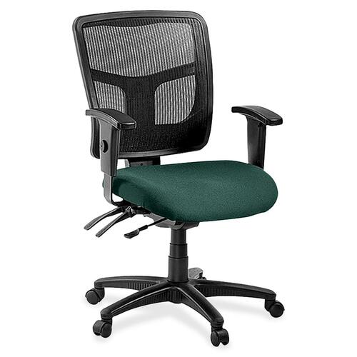Mid-Back Chair, Fabric Seat, 25-1/4" x 23-1/2" x 40-1/2", Chive