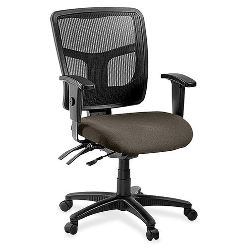 Mid-Back Chair, Fabric Seat, 25-1/4"x23-1/2"x40-1/2", Stonewall