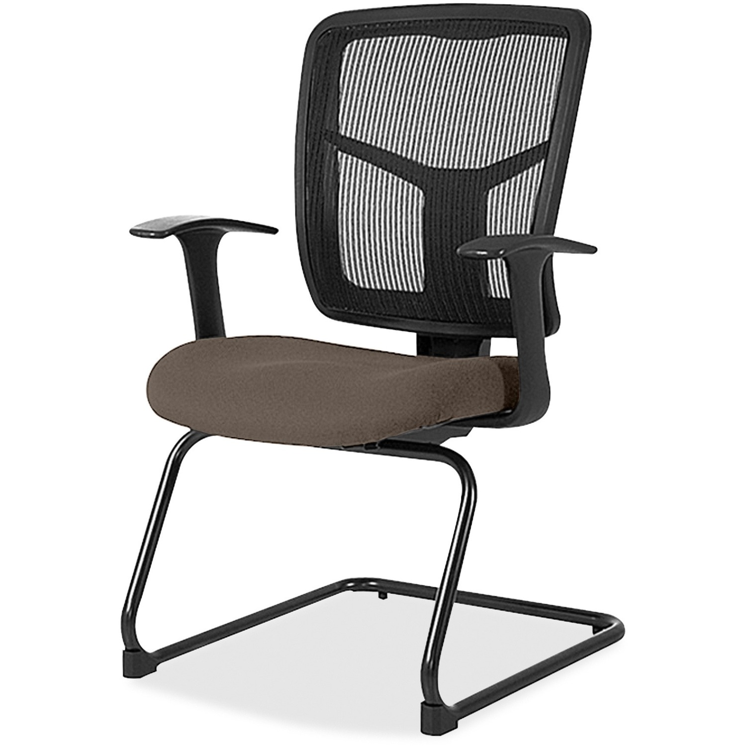 Guest Chair, Vinyl Seat, 27" x 27-1/2" x 41", Dillon Java