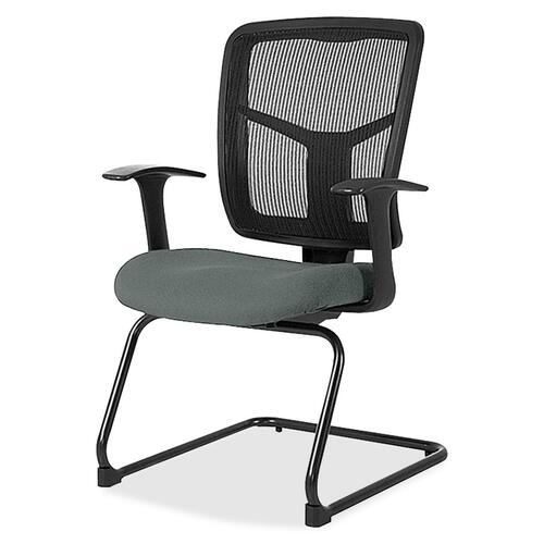 Guest Chair, Fabric Seat, 27" x 27-1/2" x 41", Expo Fog