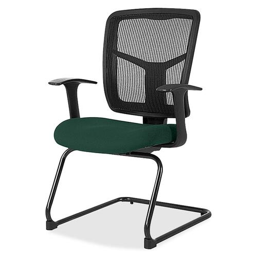 Guest Chair, Fabric Seat, 27" x 27-1/2" x 41", Insight Forest