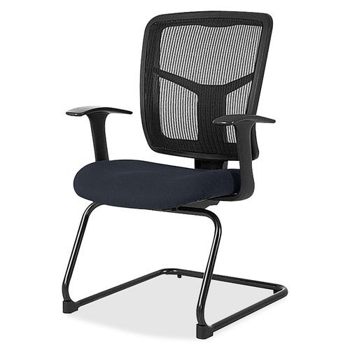 Guest Chair, Fabric Seat, 27" x 27-1/2" x 41", Perfection Navy