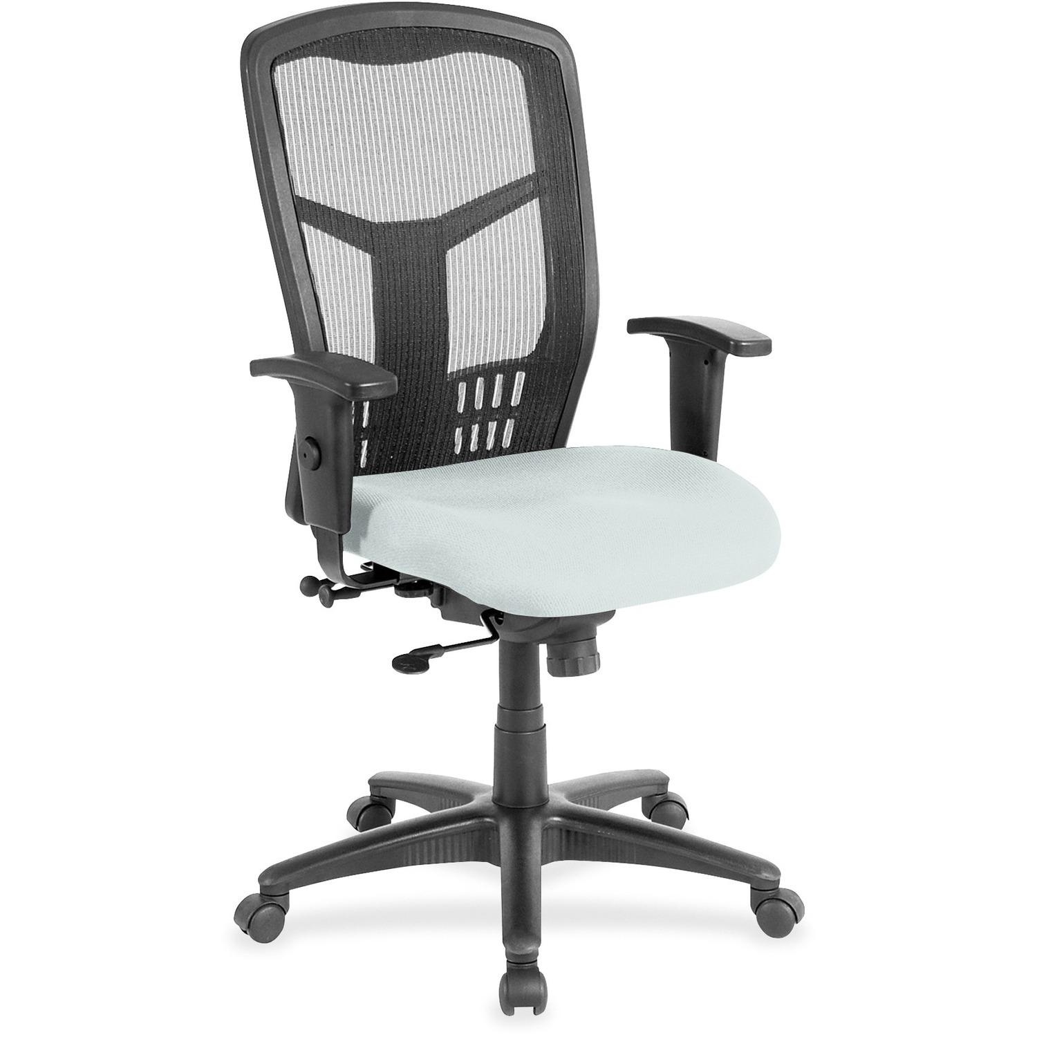 High-Back Chair, Exec, Swivel, 28-1/2" x 28-1/2" x 45", Breezy