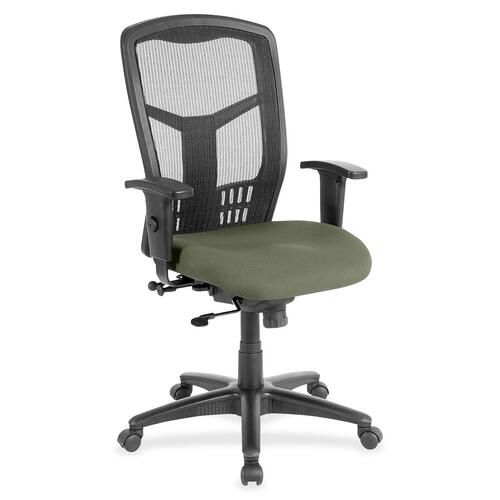 Hi-Back Chair, Fabric Seat, 28-1/2" x 28-1/2" x 45", Shire Sage