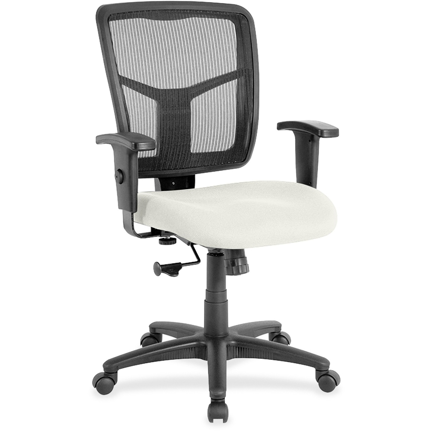 Mid-Back Chair, 25-1/4"x23-1/2"x40-1/2", Snow