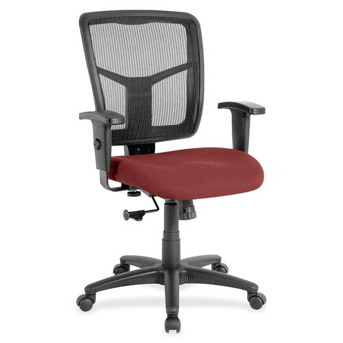 Mid-Back Chair, Fabric Seat, 25-1/4"x23-1/2"x40-1/2", Tulip