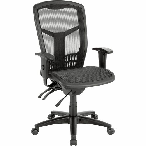 Chair, Executive, Swivel, Mesh, Black