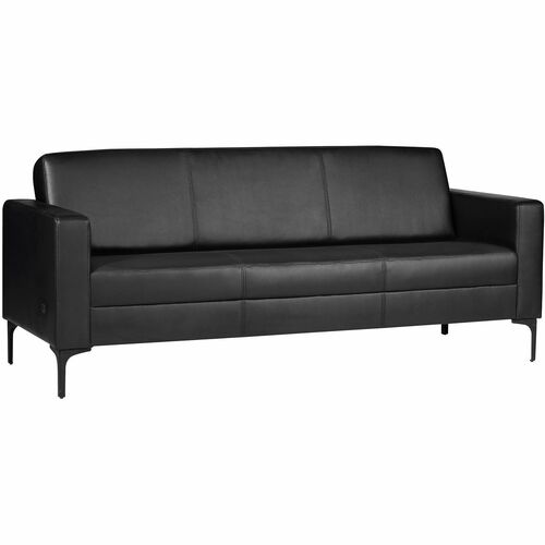 Chair, Sofa, Am Vinyl, Black