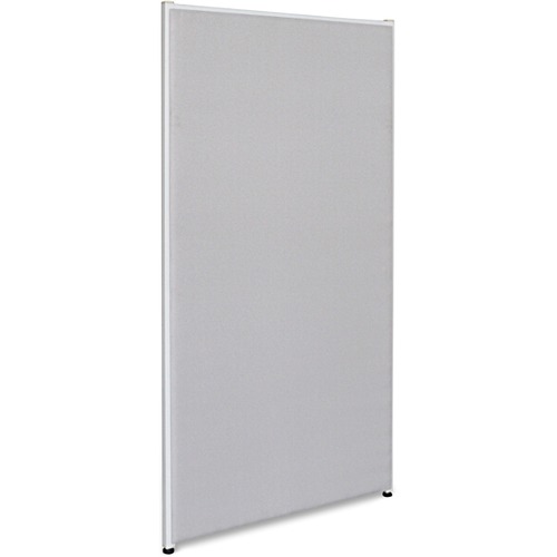 Fabric Panel, With Adjustable Glides, 30"x60", Gray