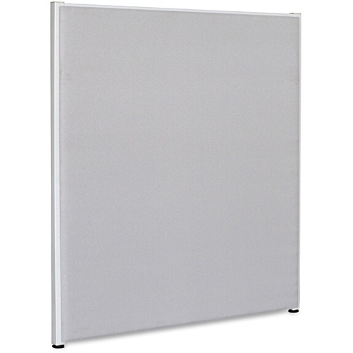 Fabric Panel, With Adjustable Glides, 30"x48", Gray