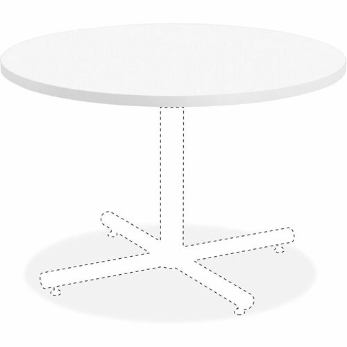 Top, 36" Round, White