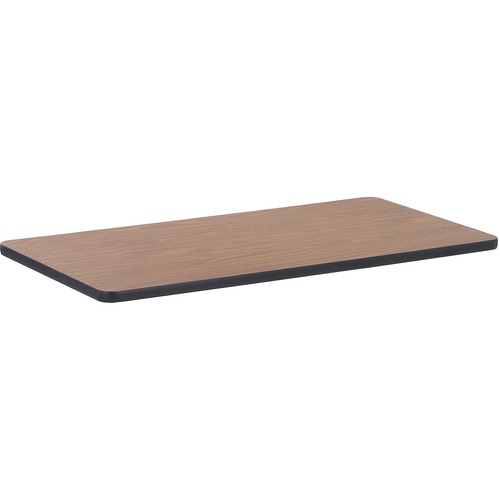 Tabletop, Rectangular, Laminate, 24" x 48", Medium Oak
