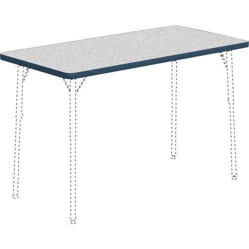 Tabletop, Actty, 24x48, Gray/Navy