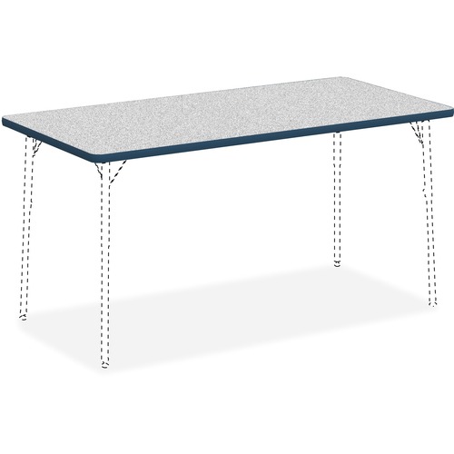 Tabletop, Actty, 30 X 60, Gray/Navy