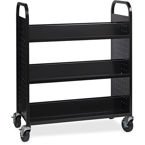 Bookcart, Double-Sided, Black
