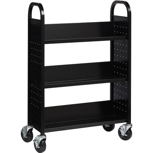 Bookcart, Single-Sided, Black