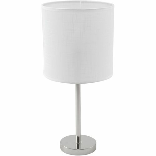 Lamp, Table, LED, Linen Shade