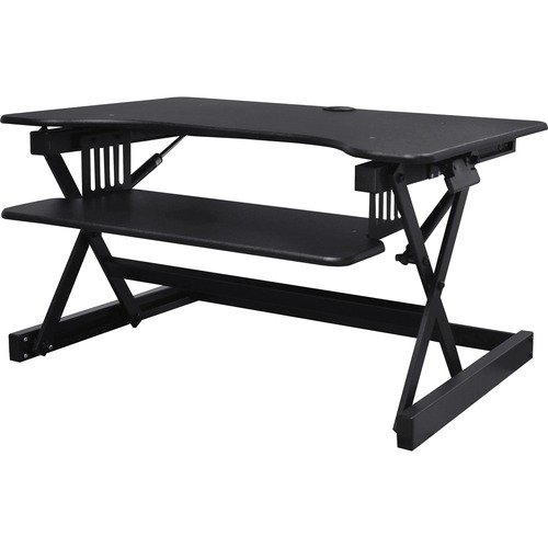 Riser, Desk, Ergo, Adjust, 32", Black