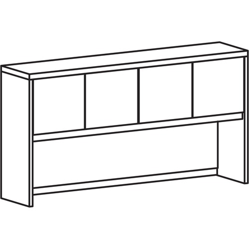Hutch, Prominence, 72"Wx16"Dx39"H, Gray Elm
