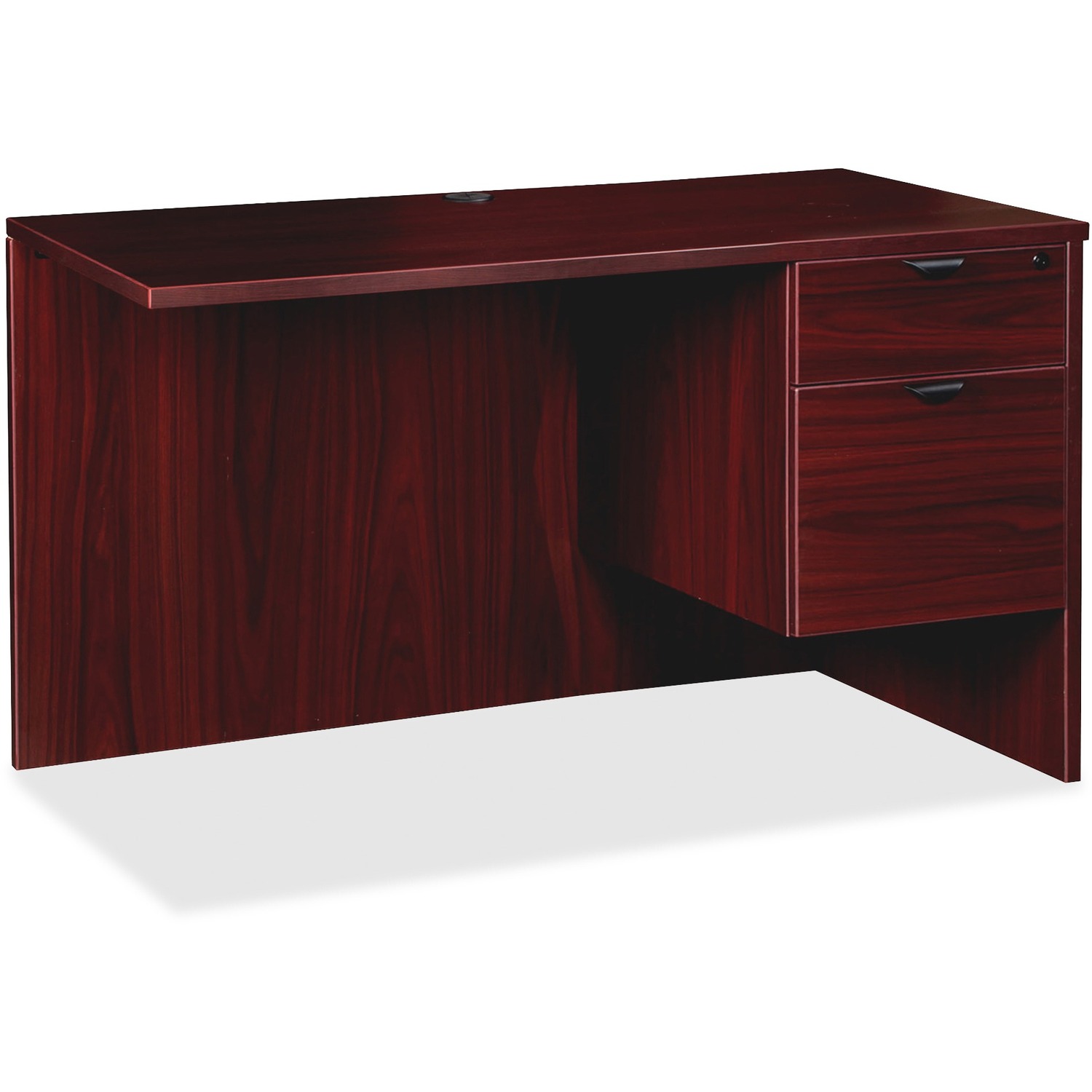 Right Return, B/F, 42"Wx24"Dx29"H, Mahogany