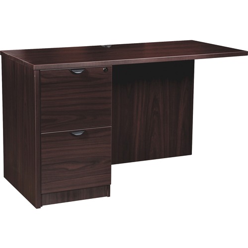 Left Return, F/F, 48" Wx 24" Dx 29" H, Espresso